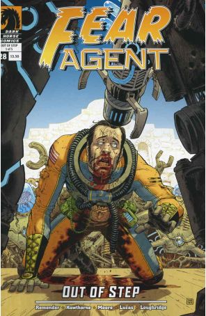 Fear Agent 28 published by Dark Horse with cover art by Tony Moore