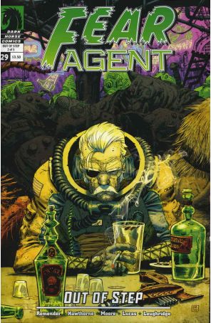 Fear Agent 29 published by Dark Horse with cover art by Tony Moore