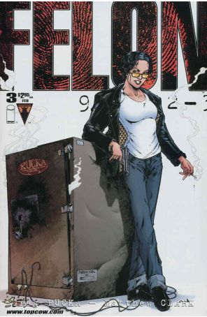Felon 3 published by Image with cover art by Matthew Clark
