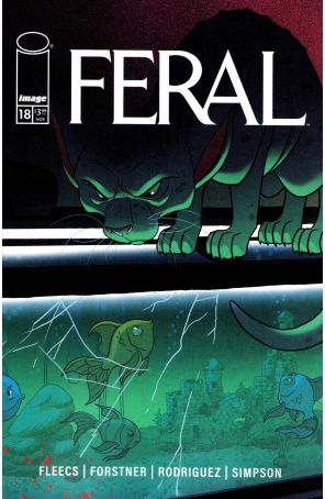 Feral 18A published by Image with cover art by Tony Fleecs and Trish Forstner