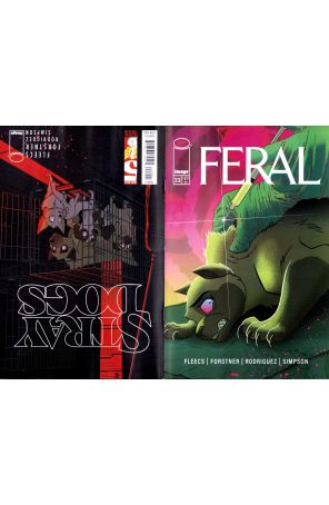 Feral 22A published by Image with cover art by Tony Fleecs and Trish Forstner