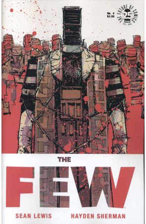 The Few 4 published by Image with cover art by Hayden Sherman