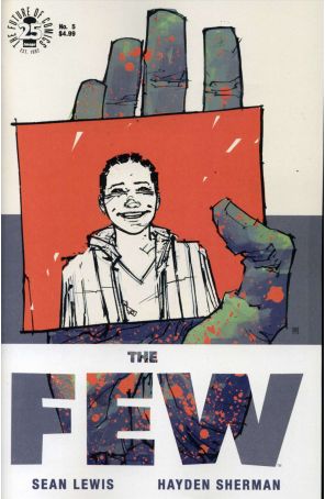 The Few 5 published by Image with cover art by Hayden Sherman