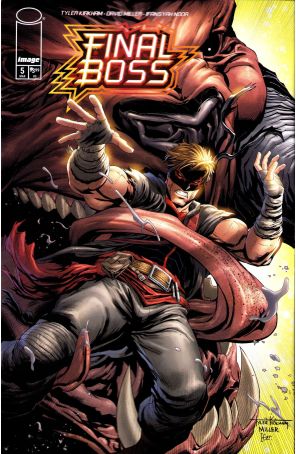 Final Boss (Image) 5A published by Image with cover art by Tyler Kirkham