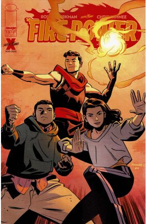 Fire Power 13 published by Image with cover art by Chris Samnee