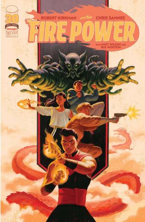 Fire Power 21B published by Image with cover art by David Talaski