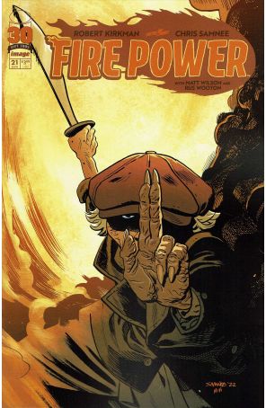 Fire Power 21 published by Image with cover art by Chris Samnee