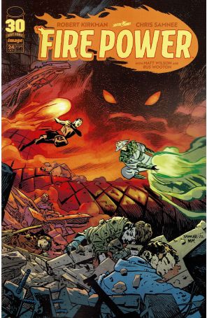Fire Power 24 published by Image with cover art by Chris Samnee