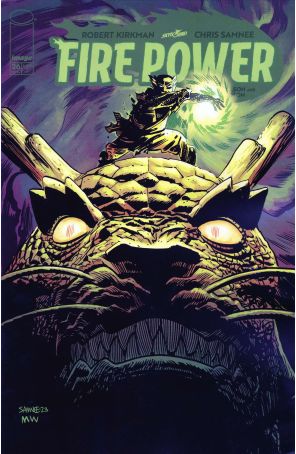 Fire Power 26 published by Image with cover art by Chris Samnee