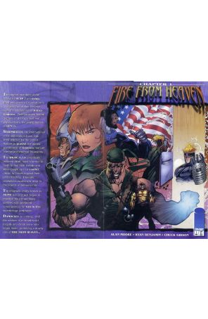 Fire from Heaven 1 published by Image with cover art by Ryan Benjamin