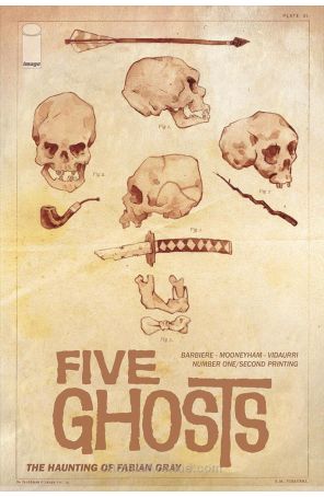 Five Ghosts 1 (2nd) published by Image with cover art by Chris Mooneyham