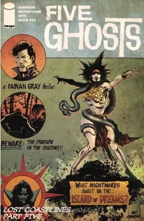 Five Ghosts 11 published by Image with cover art by Chris Mooneyham