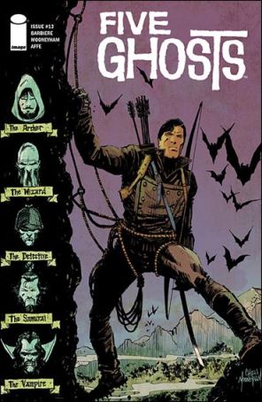 Five Ghosts 13 published by Image with cover art by Chris Mooneyham