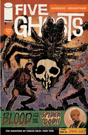 Five Ghosts 2 published by Image with cover art by Chris Mooneyham