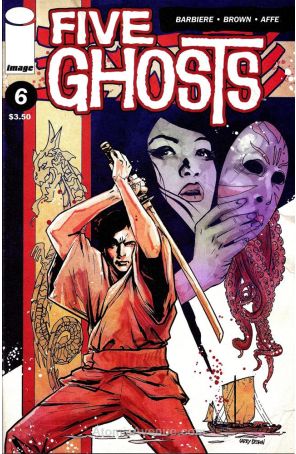 Five Ghosts 6 published by Image with cover art by Garry Brown