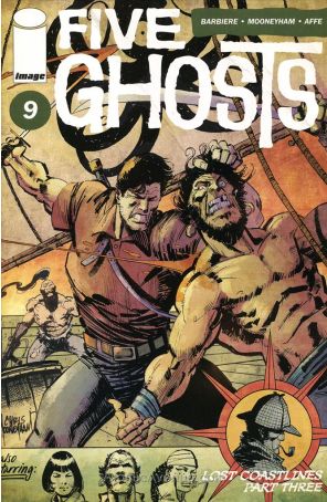 Five Ghosts 9 published by Image with cover art by Chris Mooneyham