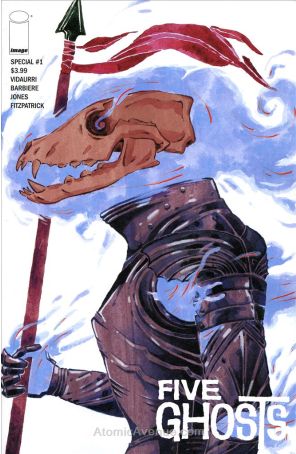 Five Ghosts Special 1 published by Image with cover art by Shane-Michael Vidaurri
