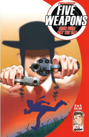 Five Weapons 4 published by Image with cover art by Jimmie Robinson