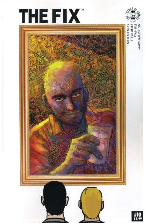 The Fix 10 published by Image with cover art by Steve Lieber