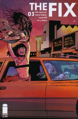 The Fix 3 published by Image with cover art by Steve Lieber