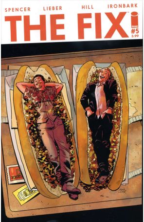 The Fix 5 published by Image with cover art by Steve Lieber