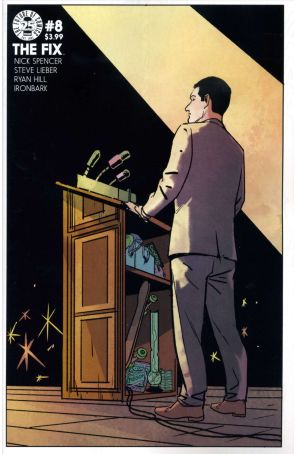 The Fix 8 published by Image with cover art by Steve Lieber