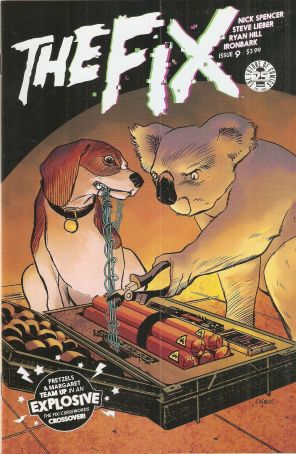 The Fix 9A published by Image with cover art by Ryan Hill