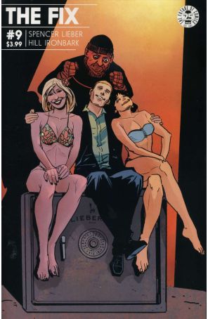 The Fix 9 published by Image with cover art by Steve Lieber