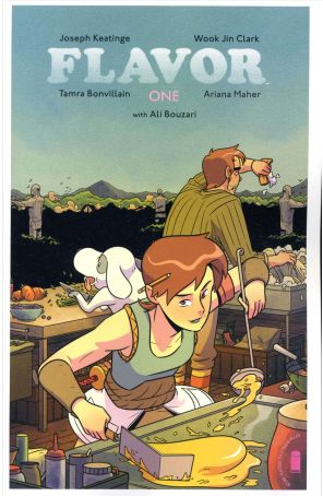 Flavor 1 published by Image with cover art by Wook Jin Clark