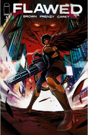 Flawed 5A published by Image with cover art by Prenzy