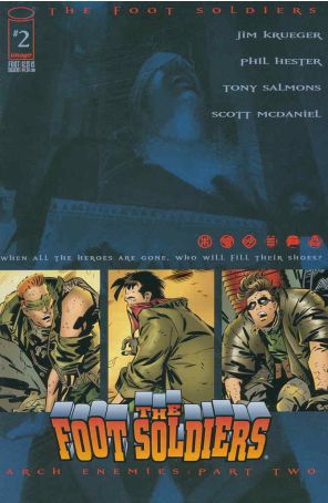 Foot Soldiers (Vol. 2) 2 published by Image with cover art by Keith Giffen