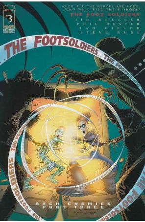 Foot Soldiers (Vol. 2) 3 published by Image with cover art by Frank Quitely