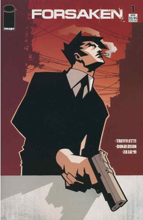 Forsaken 1 published by Image with cover art by Kristian Donaldson