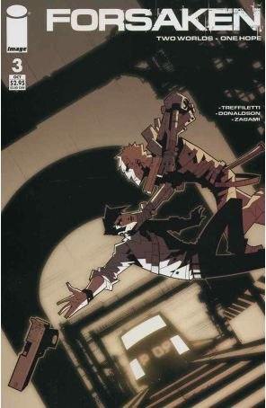 Forsaken 3 published by Image with cover art by Kristian Donaldson