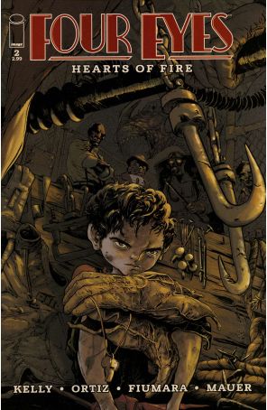 Four Eyes: Hearts Of Fire 2 published by Image with cover art by Max Fiumara