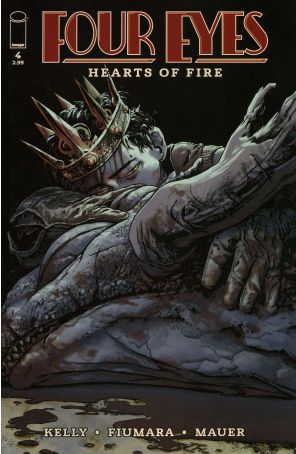 Four Eyes: Hearts Of Fire 4 published by Image with cover art by Max Fiumara