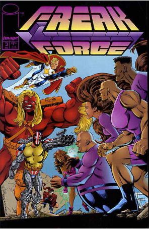 Freak Force 3 published by Image with cover art by Vic Bridges and Karl Kesel