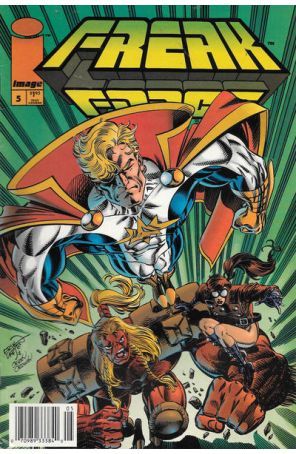 Freak Force 5 (Newsstand) published by Image with cover art by Erik Larsen and Jerry Ordway