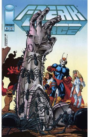 Freak Force 8 published by Image with cover art by Vic Bridges and Karl Kesel