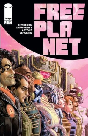 Free Planet 1A published by Image with cover art by Jed Dougherty