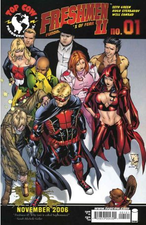 Freshmen (Vol. 2) 1B published by Image with cover art by Will Conrad