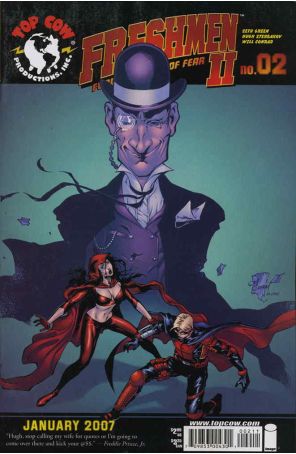 Freshmen (Vol. 2) 2A published by Image with cover art by Will Conrad