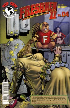 Freshmen (Vol. 2) 4A published by Image with cover art by Scott Benefiel