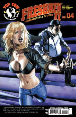 Freshmen (Vol. 2) 4B published by Image with cover art by Rodolfo Migliari