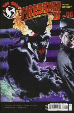 Freshmen (Vol. 2) 6B published by Image with cover art by Rodolfo Migliari