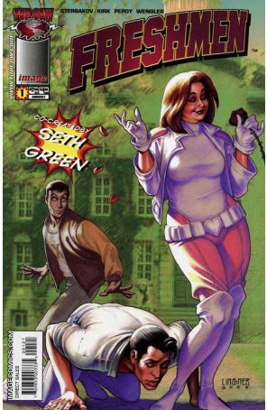 Freshmen 1B published by Image with cover art by Joseph Michael Linsner