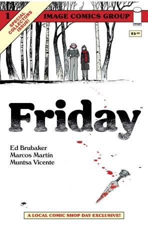 Friday 1A published by Image with cover art by Marcos Martin