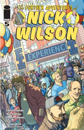 The Further Adventures of Nick Wilson 5A published by Image with cover art by Pete Woods