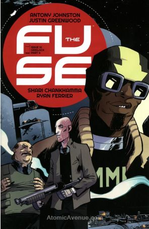 The Fuse 10 published by Image with cover art by Justin Greenwood