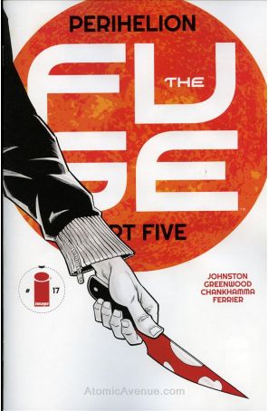 The Fuse 17 published by Image with cover art by Justin Greenwood